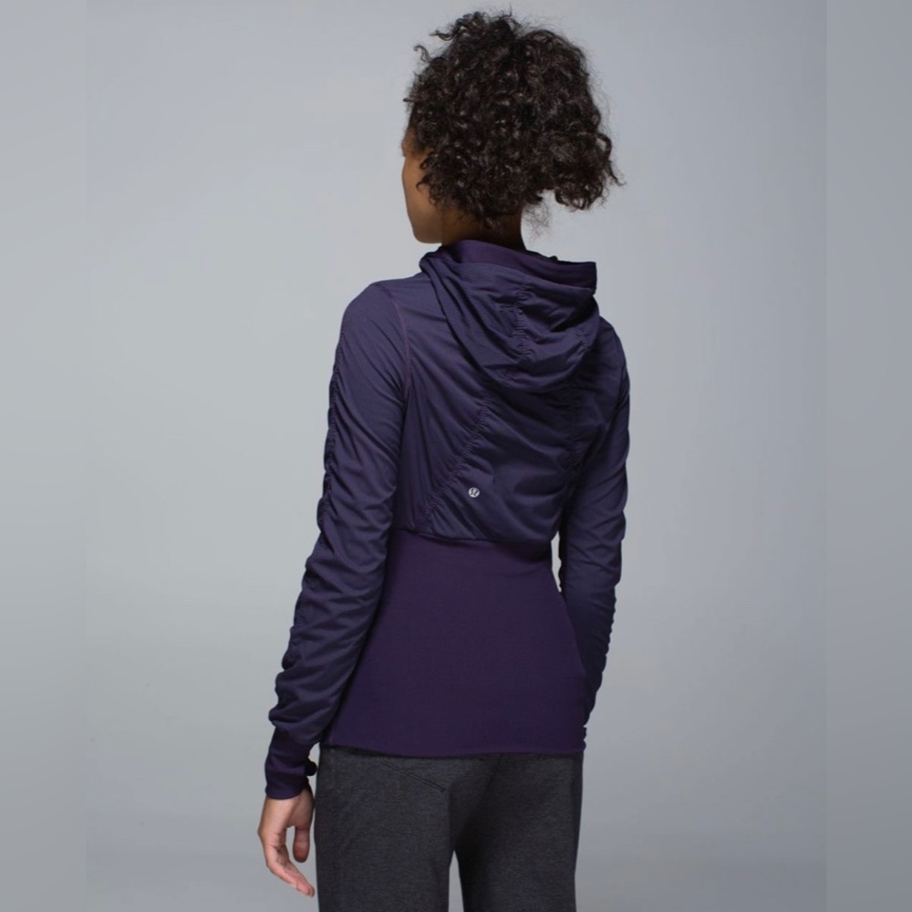 Lululemon Dance Studio Reversible Purple / Grape Jacket. - Picture 3 of 15
